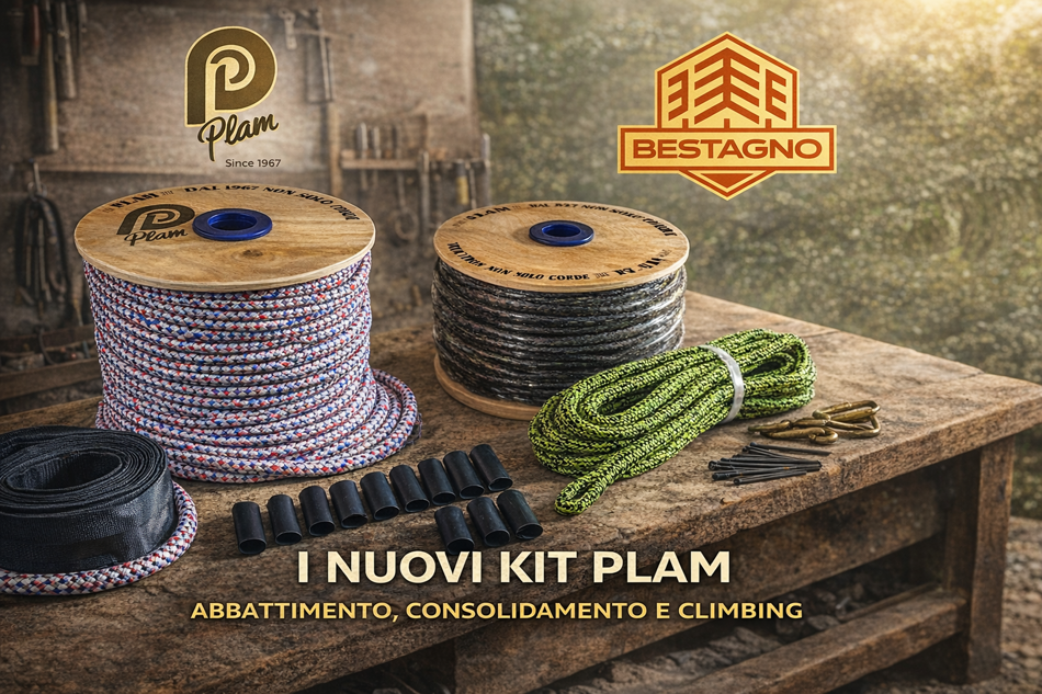 Mega Novità! Nuovi Kit PLAM per abbattimento, consolidamento e climbing